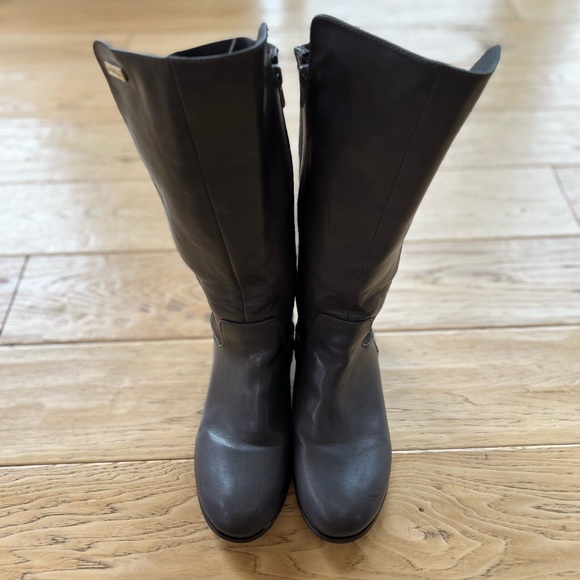 BCBGMAXAZRIA Girls boots Leather/Man made Outsole 4m Dark Grey - Picture 3 of 6